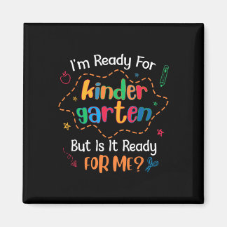 Kid First Day Of Kindergarten Outfit For Boys Ck T Magnet