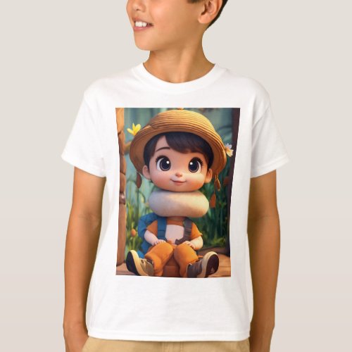 Kid_Friendly Fun Cartoon Boy T_Shirt Collection