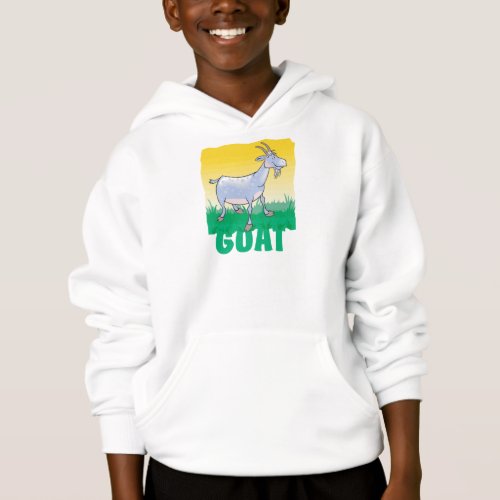 Kid Friendly Goat Hoodie