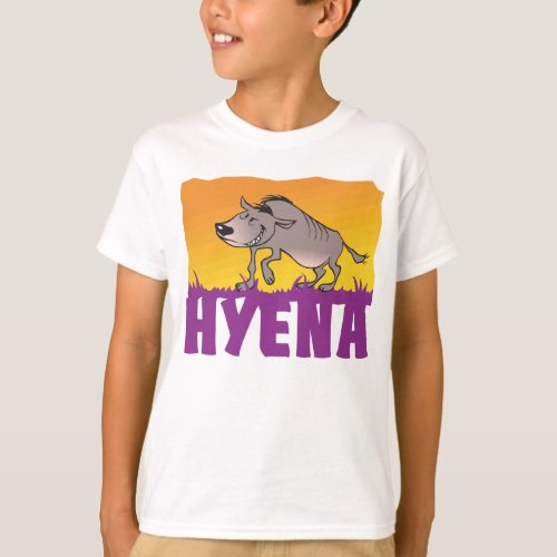 Kid Friendly Hyena T_Shirt