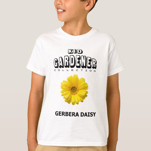 Kid Gardener Collection Kids T_Shirt Gerber Daisy