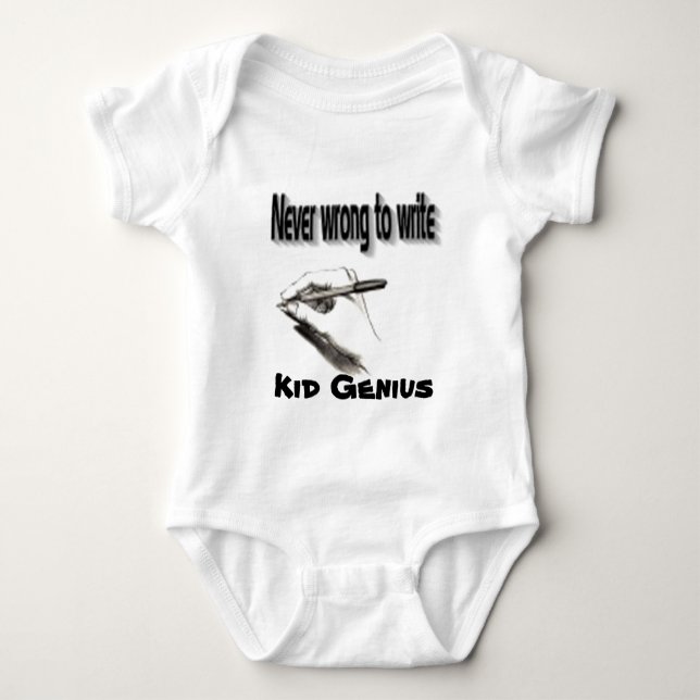 Kid genius t-shirts (Front)