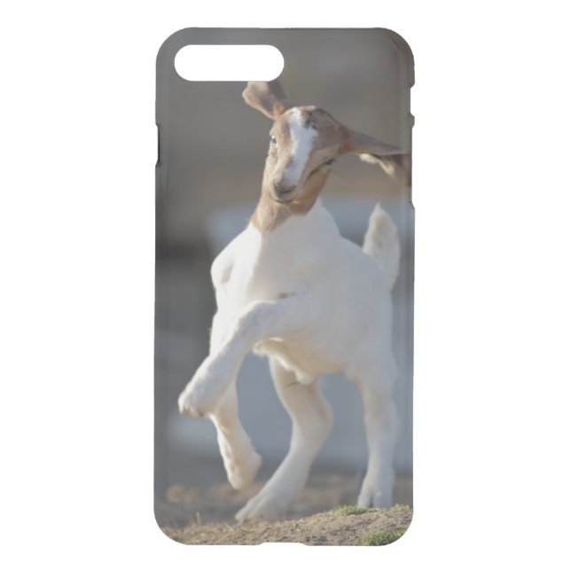 Kid Goat Playing Uncommon iPhone Case (Back)