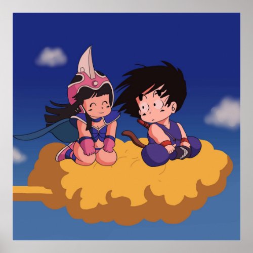 KID GOKU NIMBUS POSTER