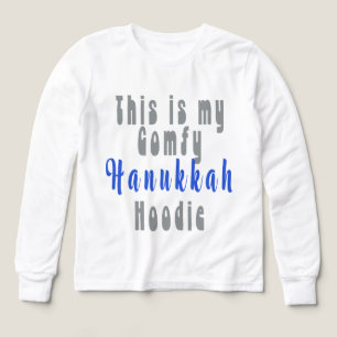 Kid Hanukkah Hoodie Tri-Blend Shirts