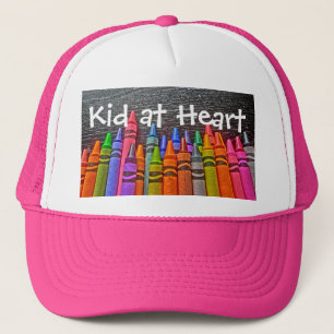 Kid Heart crayon hat