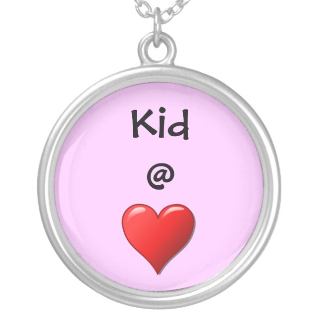 Kid @ Heart Necklace (Front)