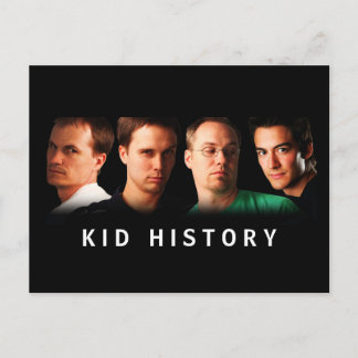 Kid History Cast Postcard