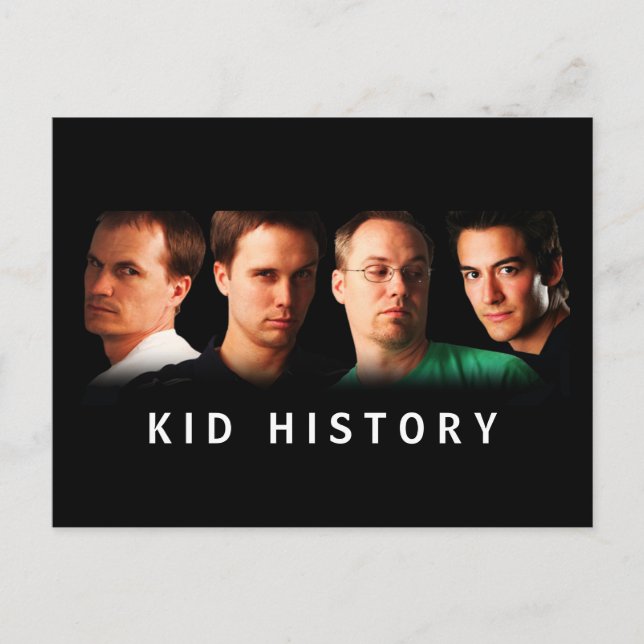 Kid History Cast Postcard (Front)