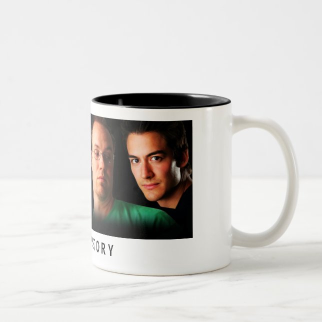 Kid History Cast Two-Tone Coffee Mug (Right)