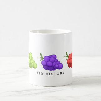 Kid History Grapes Coffee Mug
