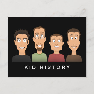 Kid History Postcard