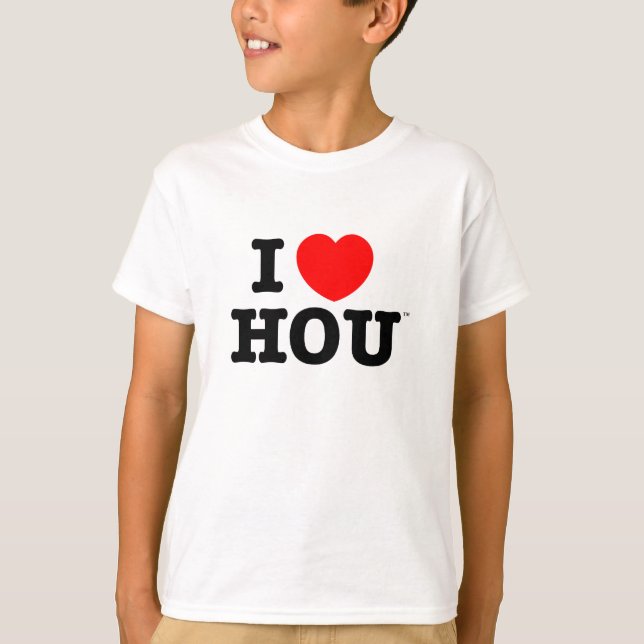 Kid I Love Houston Shirt (Front)