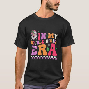 Kid In My Double Digits Era 10th Birthday Girl Chr T-Shirt