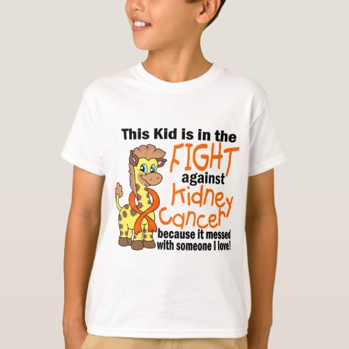 Kid In The Fight Against Kidney Cancer T_Shirt