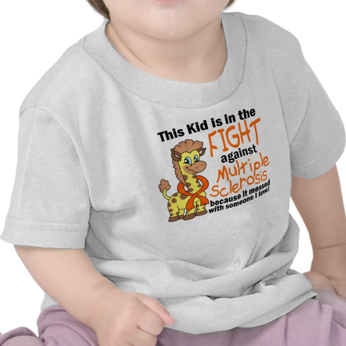 Kid In The Fight Against Multiple Sclerosis T Shirt