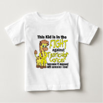 Kid In The Fight Against Testicular Cancer Baby T-Shirt