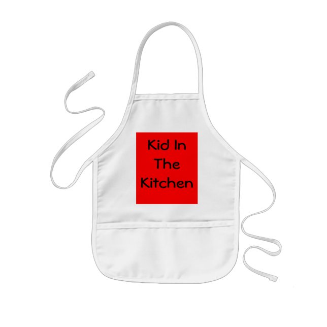 Kid In The Kitchen Kids' Apron (Front)