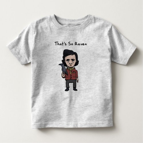 Kid Legends Young Edgar Allen Poe Toddler T_shirt