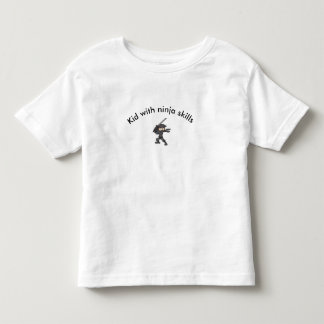 kid ninja skills shirt
