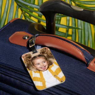 Kid Picture Air Freshener – Personalized Photo Car Luggage Tag