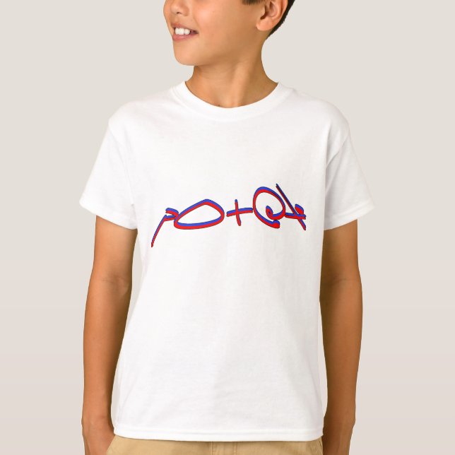 Kid ringer potato shirt (Front)