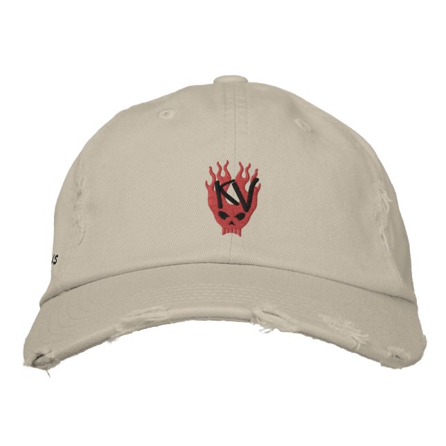 Kid Vicious Merch Rocks Embroidered Baseball Cap (Front)