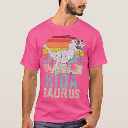 Kidasaurus  Rex Dinosaur Kid Saurus Family Matchin T_Shirt