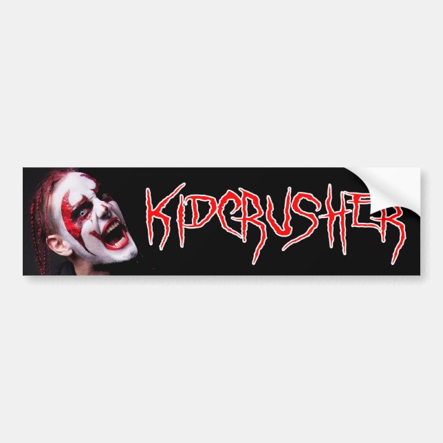 KidCrusher - Bumper Sticker 1 (Front)