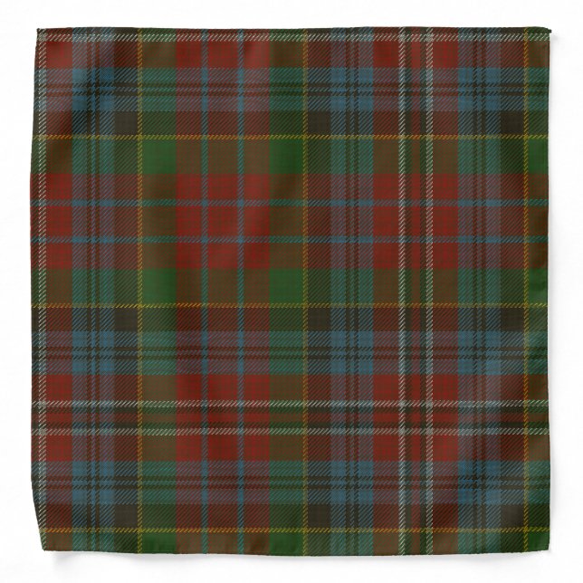 Kidd Clan Tartan Bandana (Front)