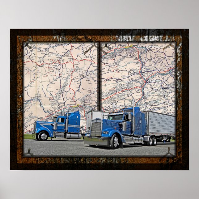 Kidd Ricky Map Poster (Front)