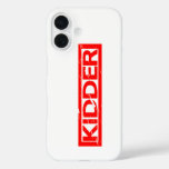 Kidder Stamp iPhone 16 Case