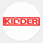 Kidder Stamp Classic Round Sticker