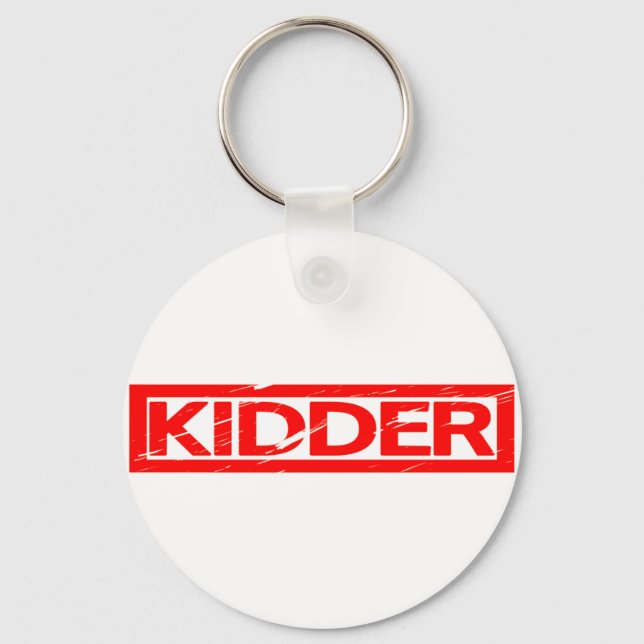 Kidder Stamp Keychain (Front)