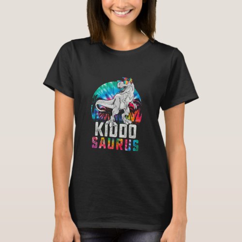 Kiddosaurus Rex Dinosaur Kiddo Saurus Family Match T_Shirt