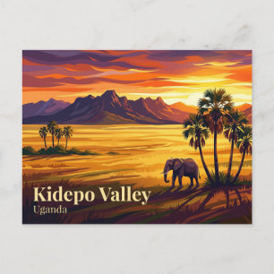Kidepo Valley National Park Uganda Postcard