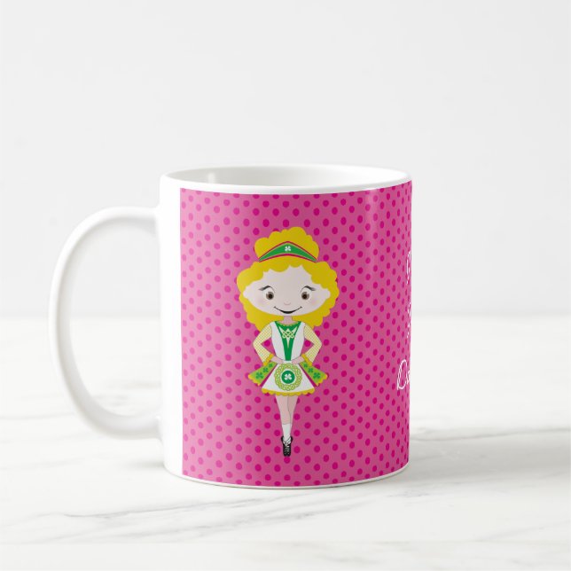 KIDLETS :: irish dancer blonde Coffee Mug (Left)
