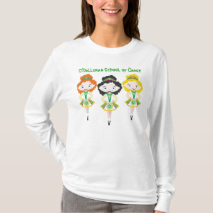 KIDLETS irish dancer dancing school group trio T-Shirt