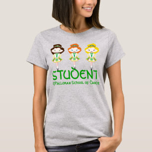 KIDLETS irish dancer dancing school student T-Shirt