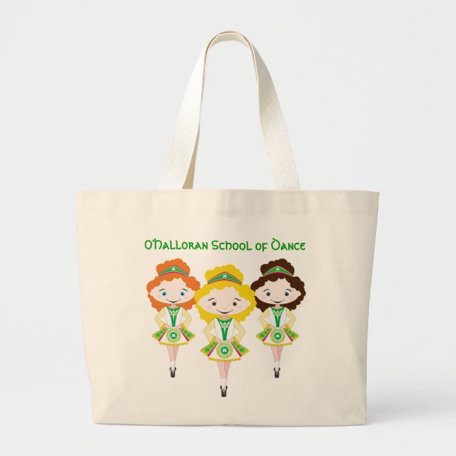 KIDLETS irish dancer dancing shoe bag group TRIO (Front)