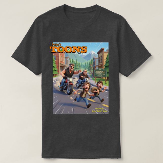 KIDNAP COUNTY, WASHINGTON T-Shirt (Design Front)