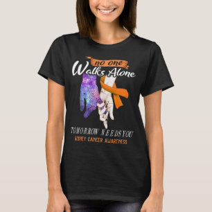 Kidney Cancer Awareness Ribbon Support Gifts T-Shirt