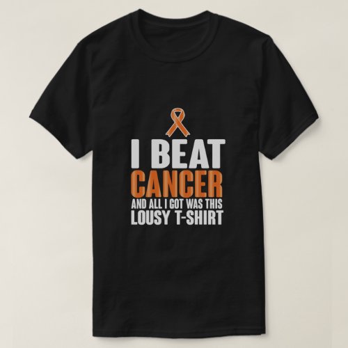 Kidney Cancer Awareness Survivor Support Warrior T_Shirt