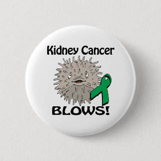 Kidney Cancer Blows Awareness Design Button