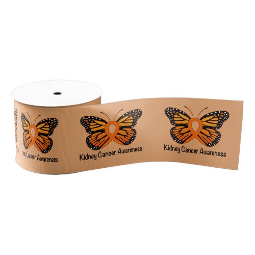 Kidney Cancer Butterfly of Hope 30 Grosgrain Ribbon