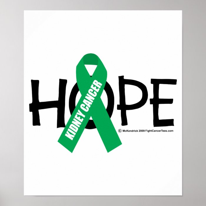 Kidney Cancer Hope Poster