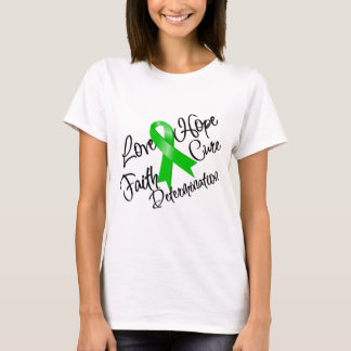 Kidney Cancer Love Hope Determination T-Shirt