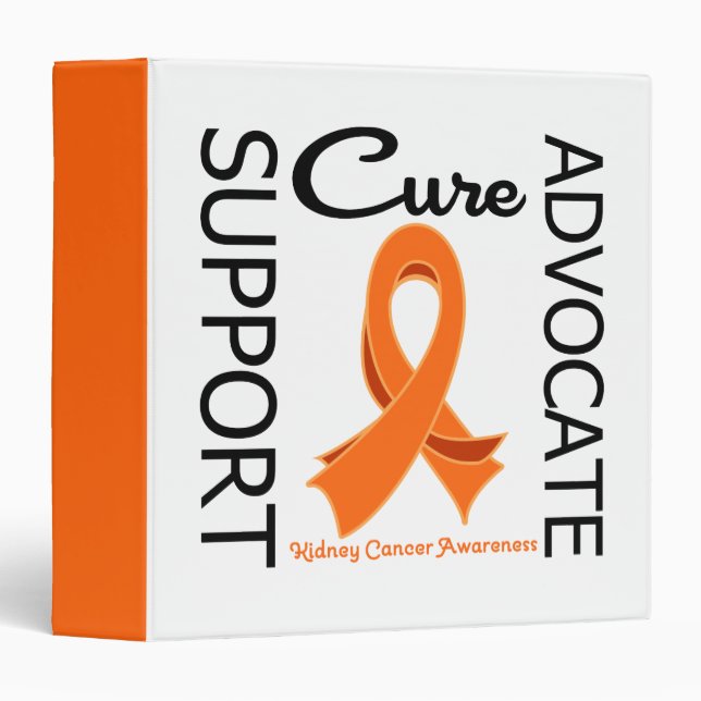 Kidney Cancer Support Advocate Cure v2 Binder (Front/Spine)