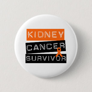 Kidney Cancer Survivor Pinback Button