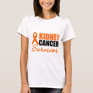 Kidney Cancer SURVIVOR Ribbon T-Shirt